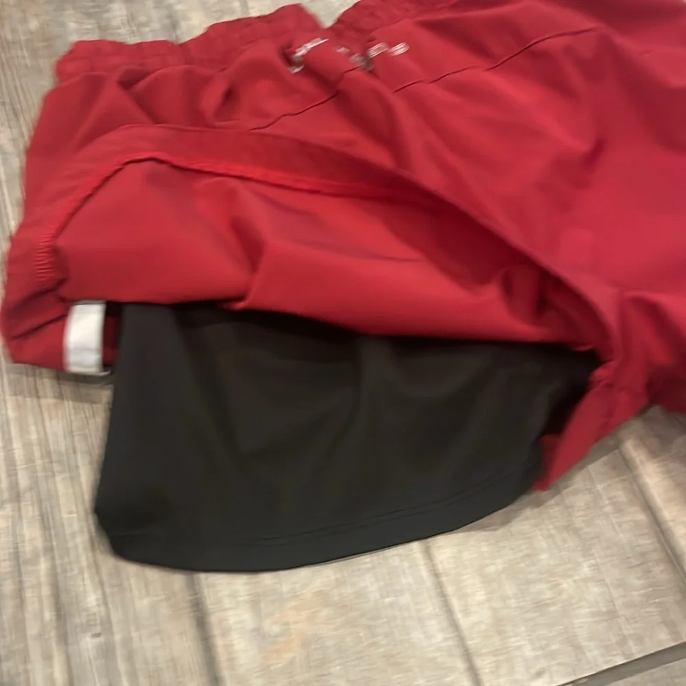 Alphalete Vibrant Red Shorts - Picture 7 of 7